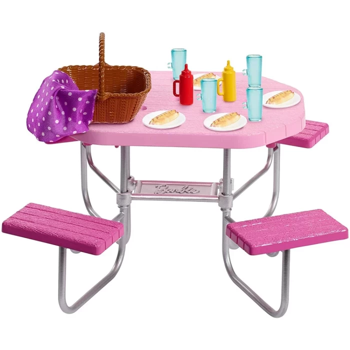Barbie Ev Dışı Dekorasyon Aksesuarları FXG40