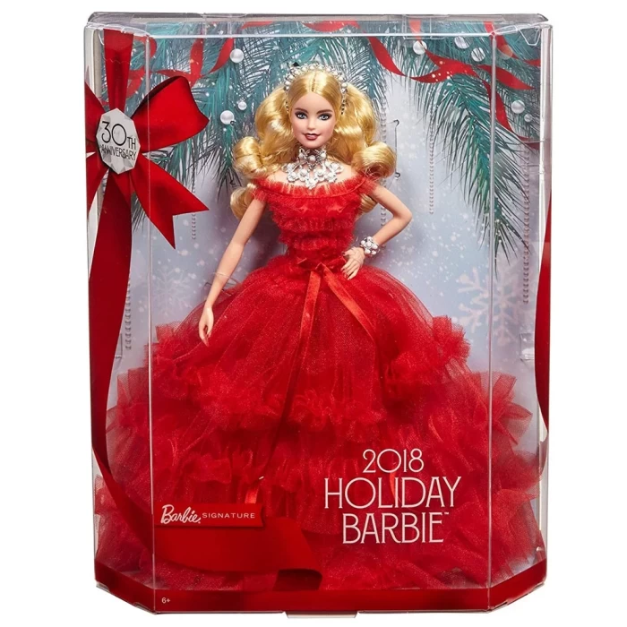 Barbie Mutlu Yıllar Bebeği 2018