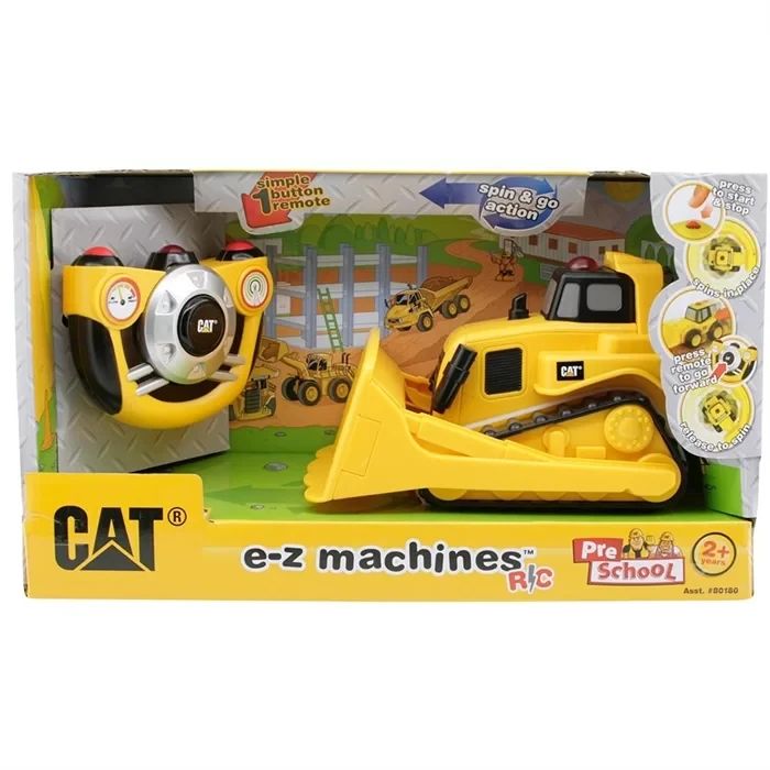 Cat E-Z Tek Yönlü Kumandalı Bulldozer İş Makinası