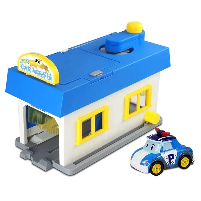 Robocar Poli Araç Yıkama İstasyonu Oyun Seti