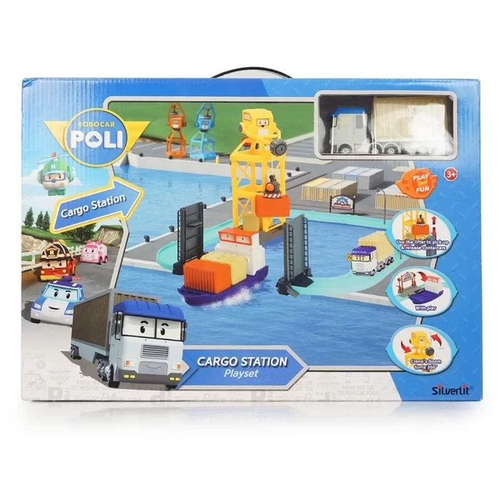 Robocar Poli Kargo İstasyonu Oyun Seti