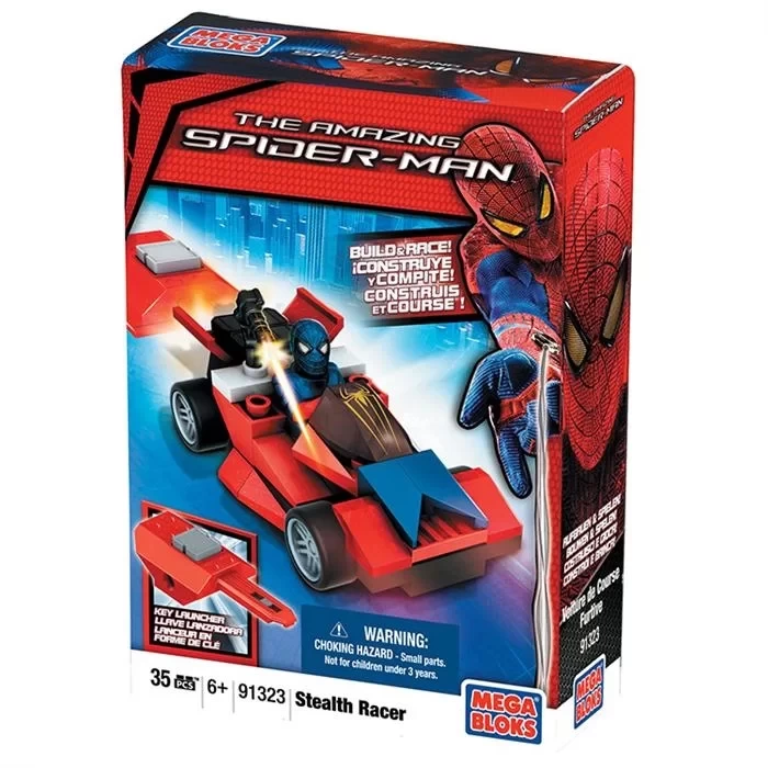 Mega Bloks The Amazing Spiderman Stealth Racer