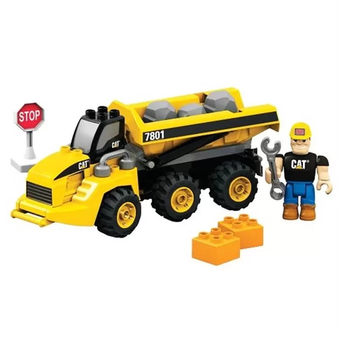 Mega Bloks Cat Articulated Dump Truck Oyun Seti