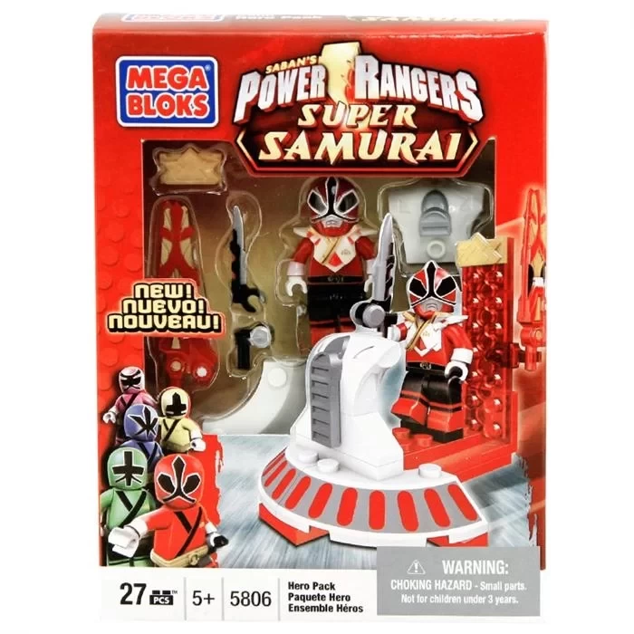 Mega Bloks Power Rangers Süper Samurai Hero Ss Kırmızı