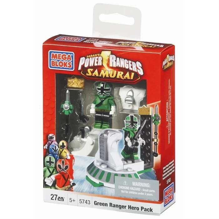 Mega Bloks Power Rangers Süper Samurai Hero Ss Yeşil