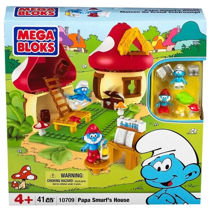 Mega Bloks Şirin Babanın Evi 41 Parça