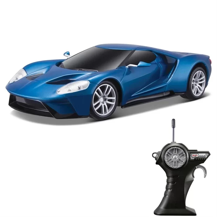 Maisto Tech 1:24 Ford GT Uzaktan Kumandalı Araba Mavi