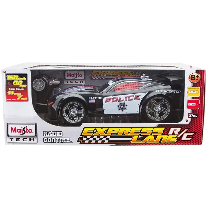 Maisto Tech 1:14 Express Lane Uzaktan Kumandalı Araba SİYAH