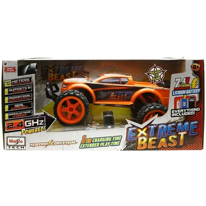 Maisto Extreme Beast Uzaktan Kumandalı Araba Turuncu