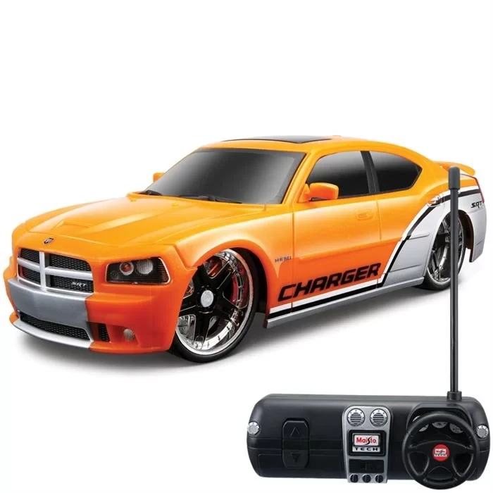 Maisto Tech 1:24 Dodge SRT 2006 Uzaktan Kumandalı Araba Turuncu