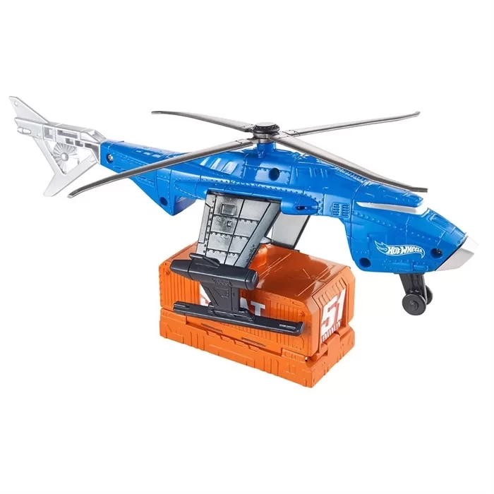 Hot Wheels Süper Swat Copter Kurtarma Ekibi Oyun Seti