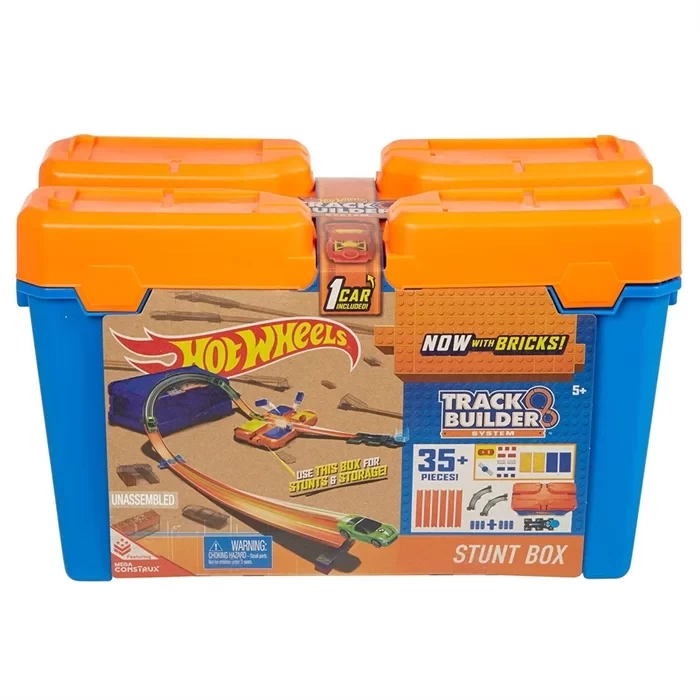 Hot Wheels Track Builder Kutulu Uzman Serisi Yarış Seti DWW95