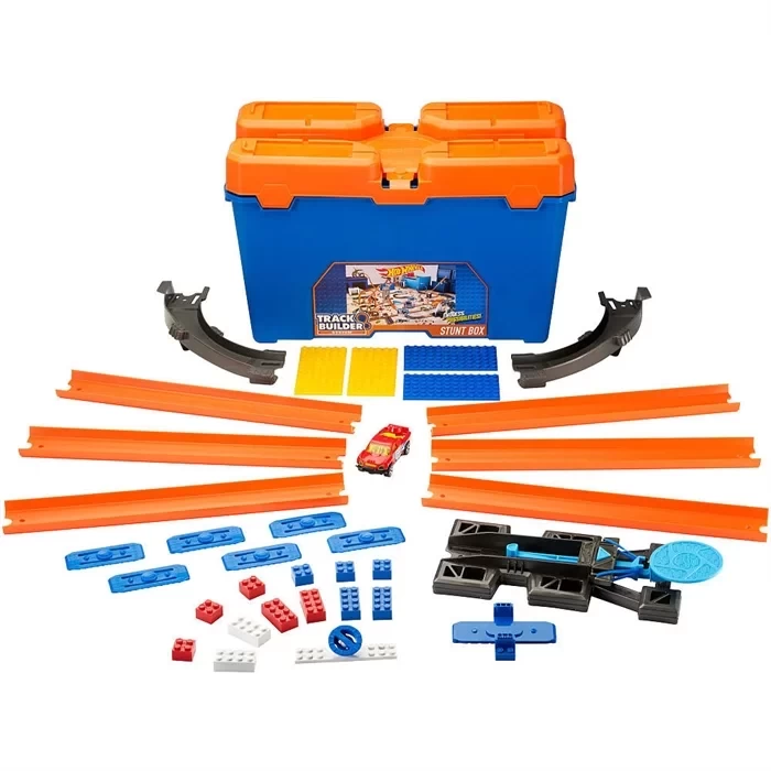 Hot Wheels Track Builder Kutulu Uzman Serisi Yarış Seti DWW95
