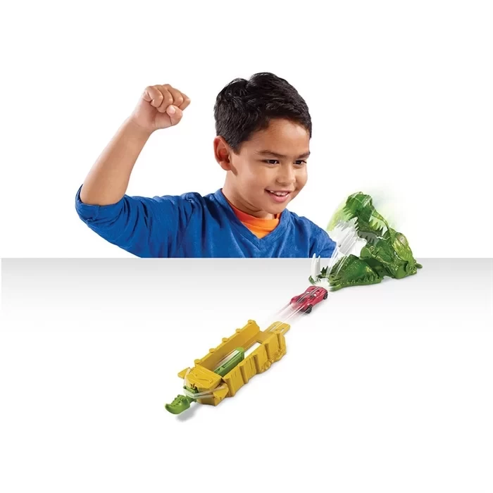 Hot Wheels Çılgın Yaratıklar Crocodile Crunch Oyun Seti