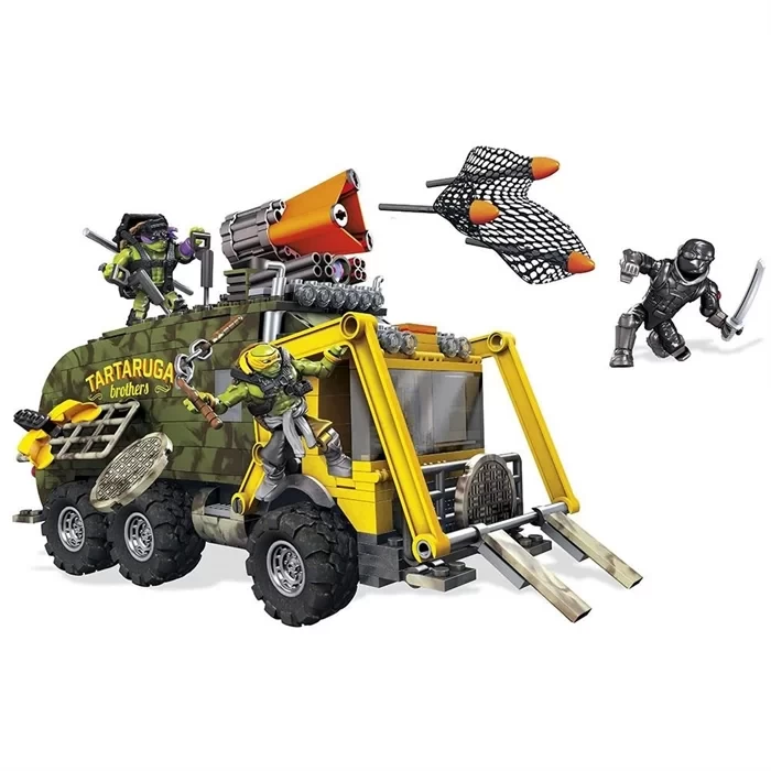 Mega Bloks Ninja Kaplumbağalar Movie Turtle Van Oyun Seti