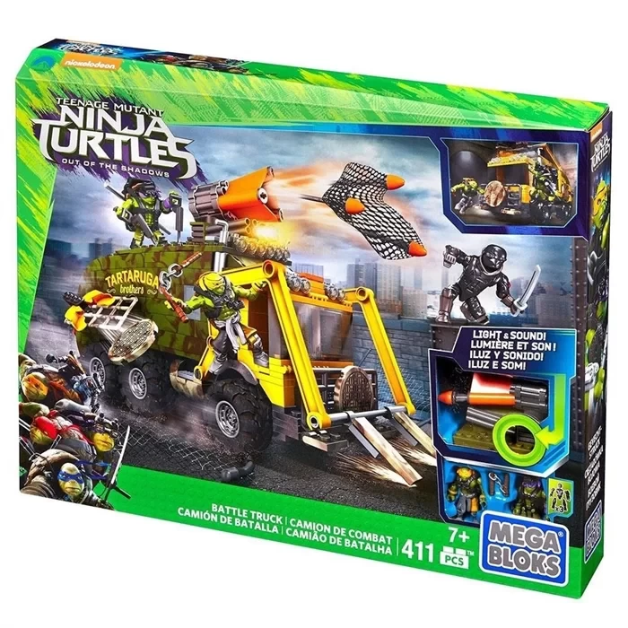 Mega Bloks Ninja Kaplumbağalar Movie Turtle Van Oyun Seti