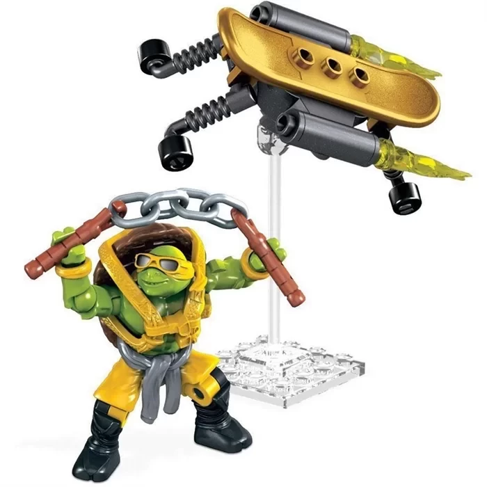 Mega Bloks Ninja Kaplumbağalar Movie Mikey Oyun Seti