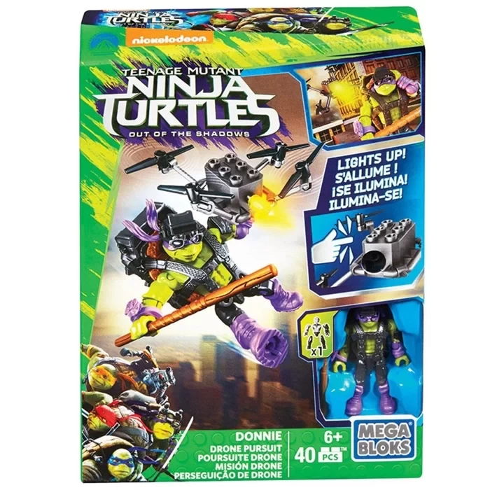 Mega Bloks Ninja Kaplumbağalar Movie Donnie Oyun Seti