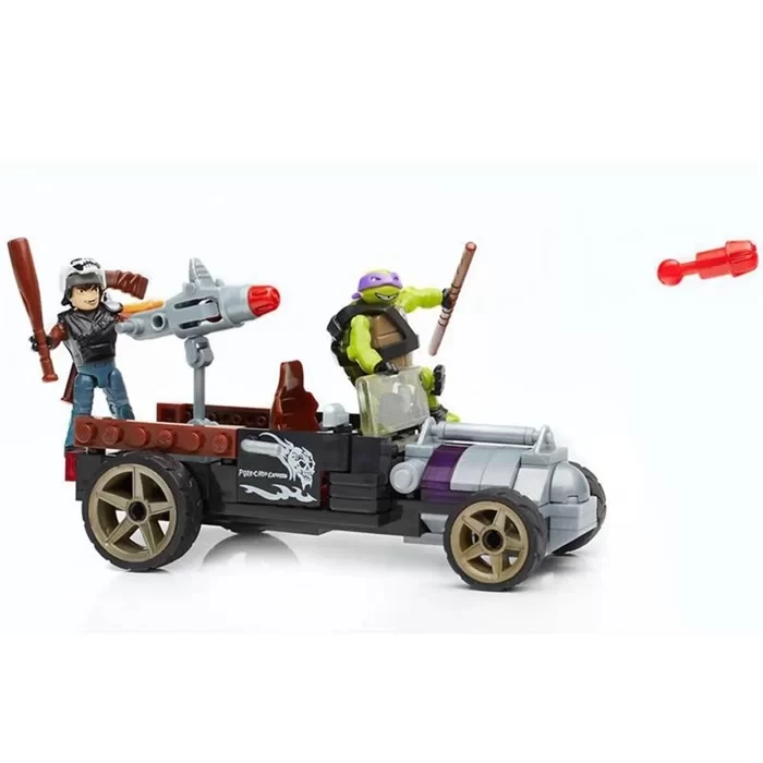 Mega Bloks Ninja Kaplumbağalar Donnies Race Car Oyun Seti