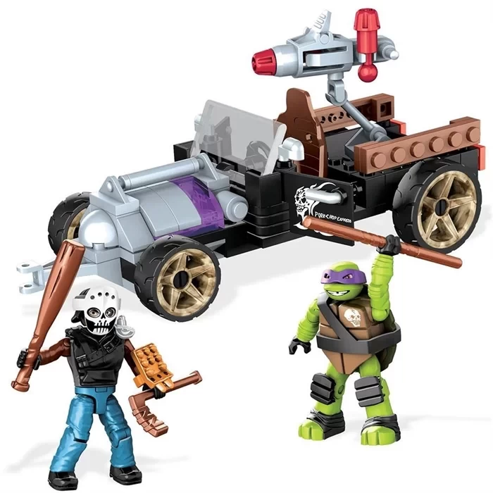 Mega Bloks Ninja Kaplumbağalar Donnies Race Car Oyun Seti