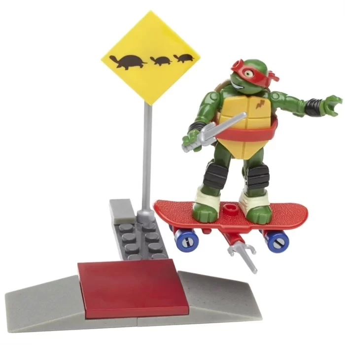 Mega Bloks Ninja Kaplumbağalar Street Training Raph Oyun Seti