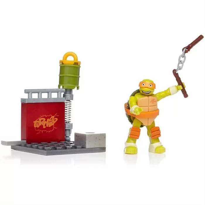 Mega Bloks Ninja Kaplumbağalar Street Training Mikey Oyun Seti