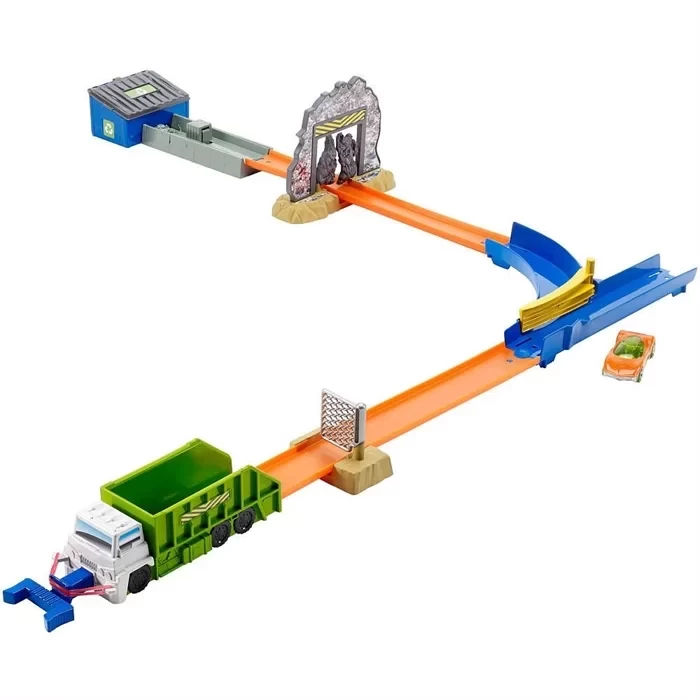 Hot Wheels Trash Basher Yarış Seti