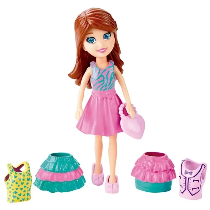 Polly Pocket Ve Renkli Kıyafetleri CGJ02