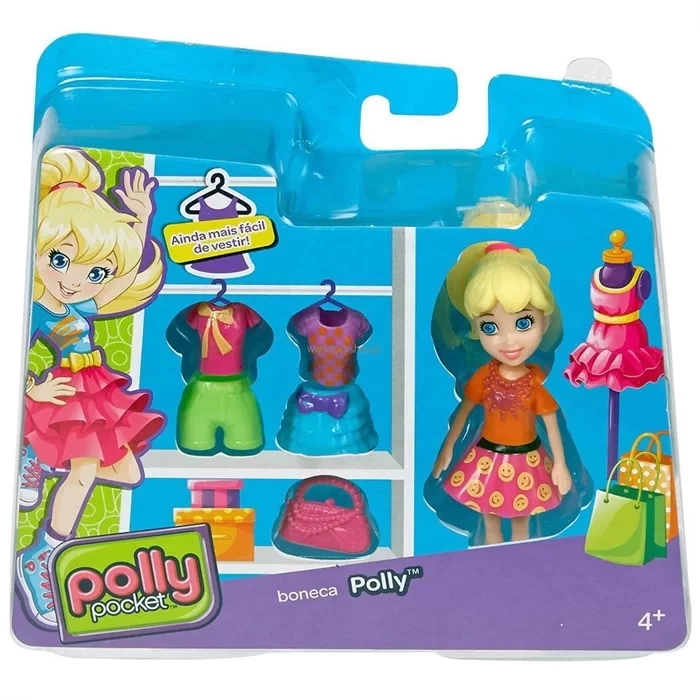 Polly Pocket Ve Renkli Kıyafetleri CGJ01
