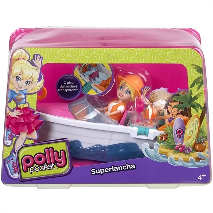 Polly Pocket Pollynin Eğlenceli Teknesi