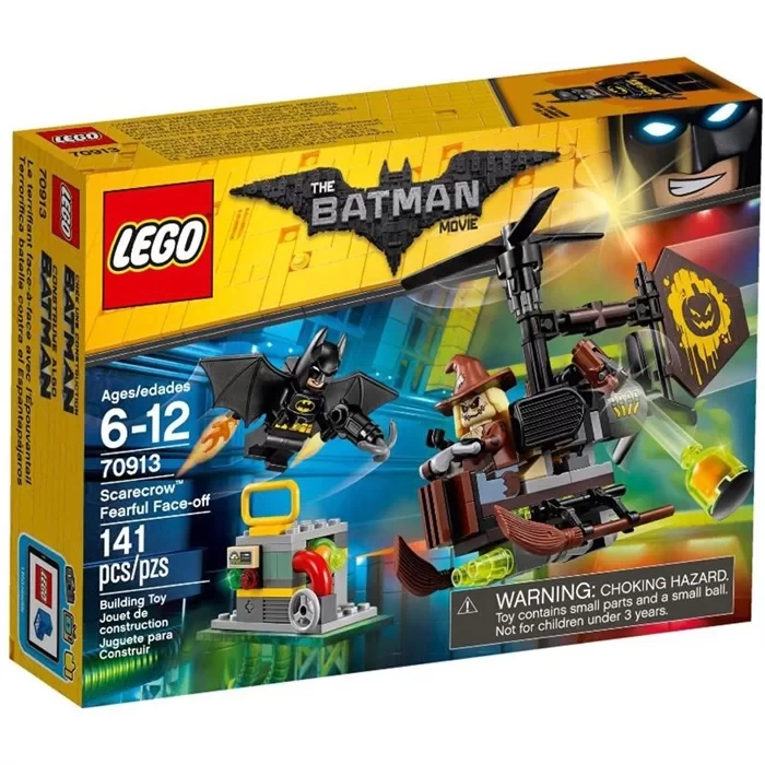 Lego Batman Movie Scarecrow Fearful Face-off 70913