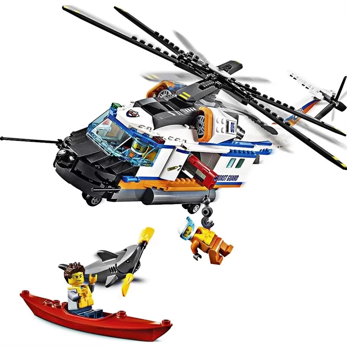 Lego City Rescue Helicopter 60166