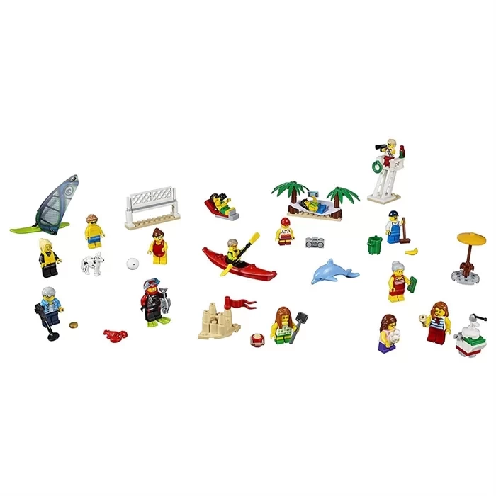 Lego City İnsan Paketi – Plajda Eğlence 60153