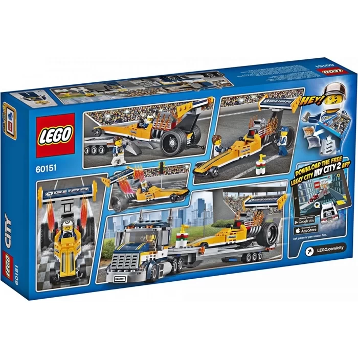 Lego City Dragster Transporter 60151
