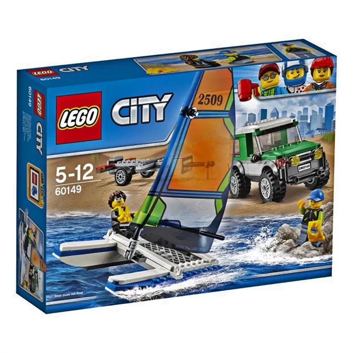 Lego City 4x4 w Catamaran 60149