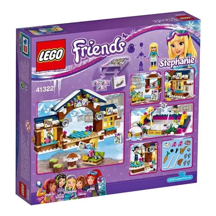 Lego Friends Snow Resort Ice Rink 41322