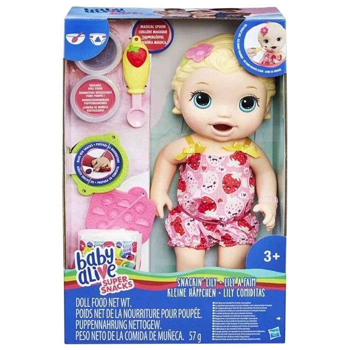 Baby Alive Lily ile Mama Eğlencesi Oyun Seti