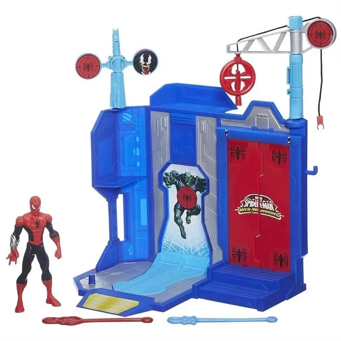 Spider-Man Web Slingers Çizgi Film Hedef Oyun Seti