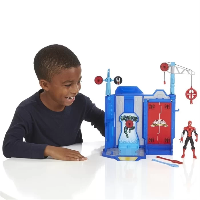 Spider-Man Web Slingers Çizgi Film Hedef Oyun Seti
