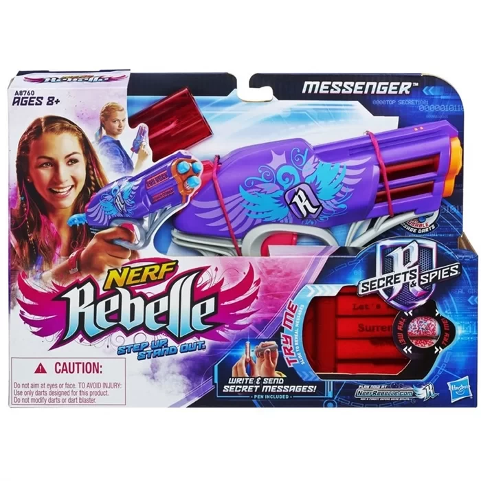 Nerf Rebelle Secrets Spies Secret Messenger