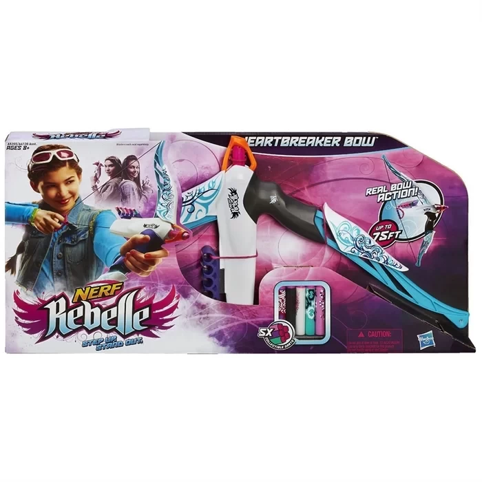Hasbro Nerf Rebelle Heartbreaker Bow Oyun Seti - Mavi