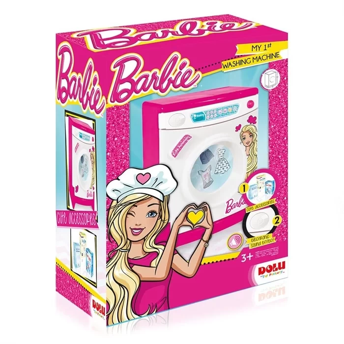 Barbie Ev Gereçleri Büyük Boy Çamaşır Makinesi