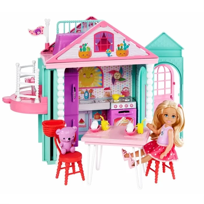 Barbie Chelseanin İki Katlı Evi Oyun Seti