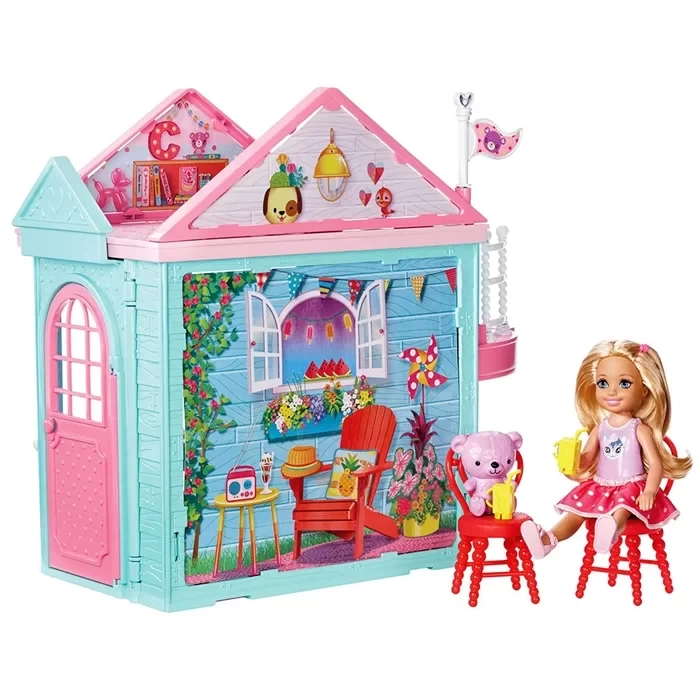 Barbie Chelseanin İki Katlı Evi Oyun Seti