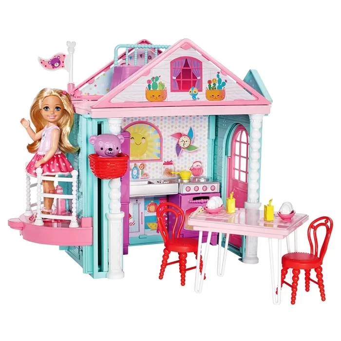 Barbie Chelseanin İki Katlı Evi Oyun Seti