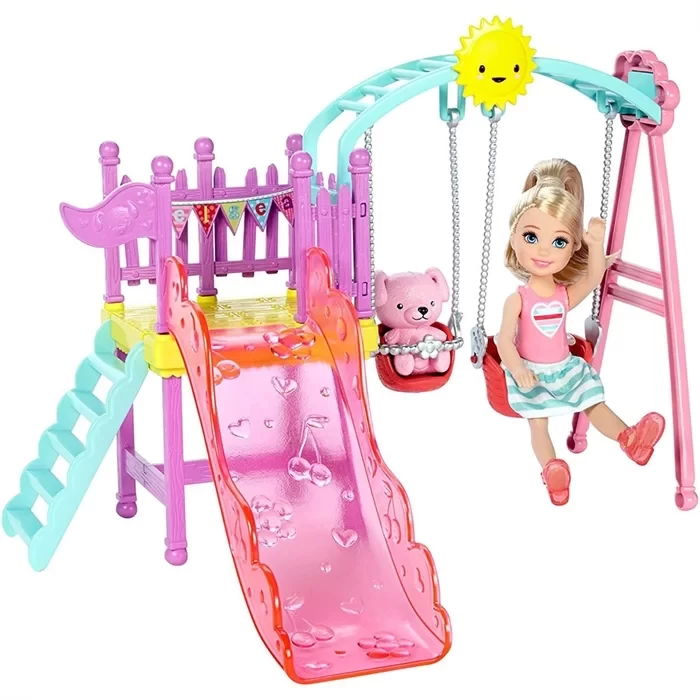 Barbie Chelsea ile Eğleniyoruz Park Oyun Seti