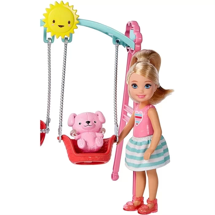 Barbie Chelsea ile Eğleniyoruz Park Oyun Seti