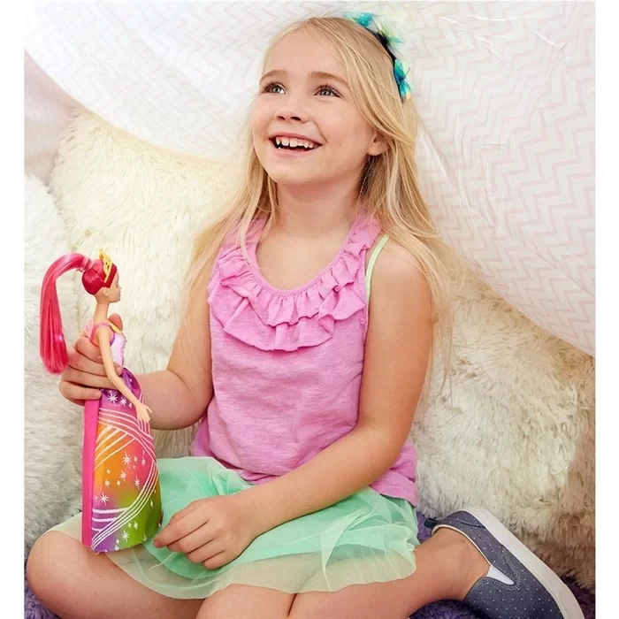 Barbie Gökkuşağı Krallığı Prensesi -Işıklı-