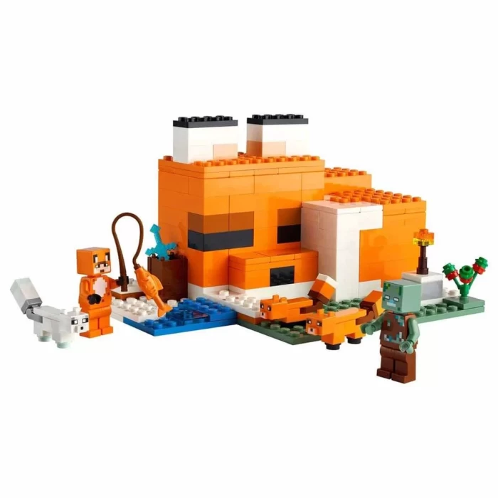 Lego Minecraft Tilki Kulübesi 21178