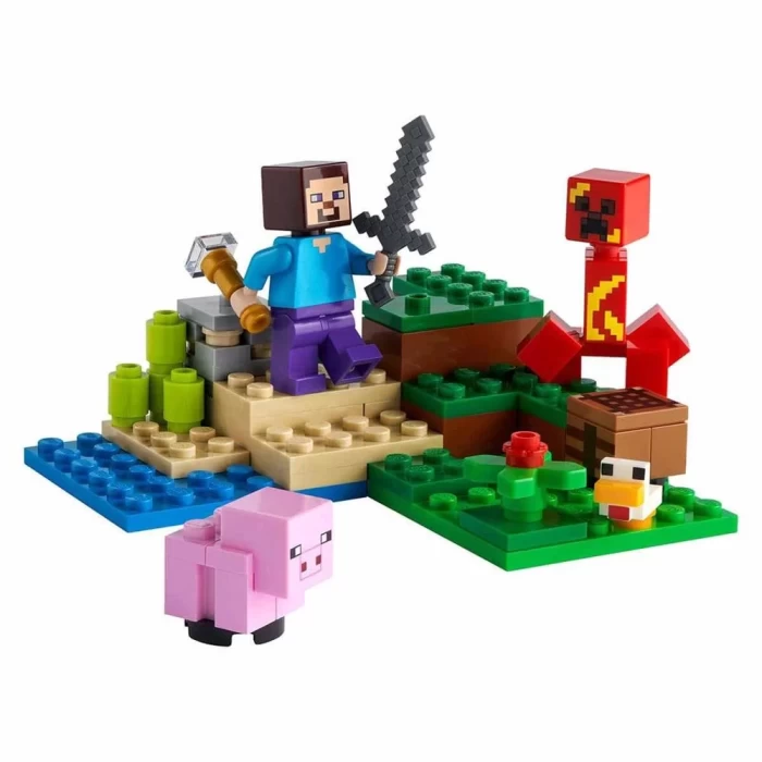 Lego Minecraft Creeper Pususu 21177
